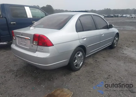 2003 Honda Civic Ex z USA, uszkodzony, nr VIN 2HGES26743H577499